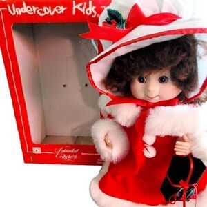 Vintage Santas Best Undercover Kids Animated Collectible Emily Christmas Holiday